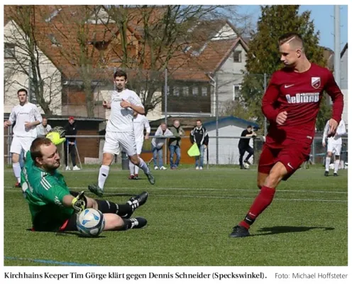 26.03.2017 TSV 1886 Kirchhain II vs. TSV Speckswinkel